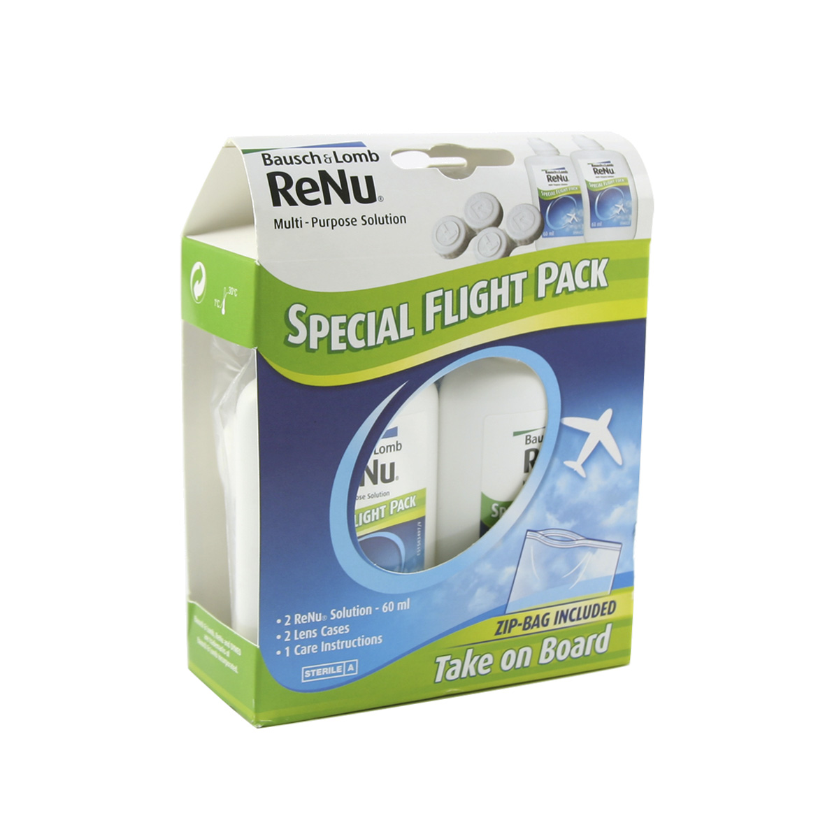 Image of ReNu MultiPurpose Flight Pack 260ml