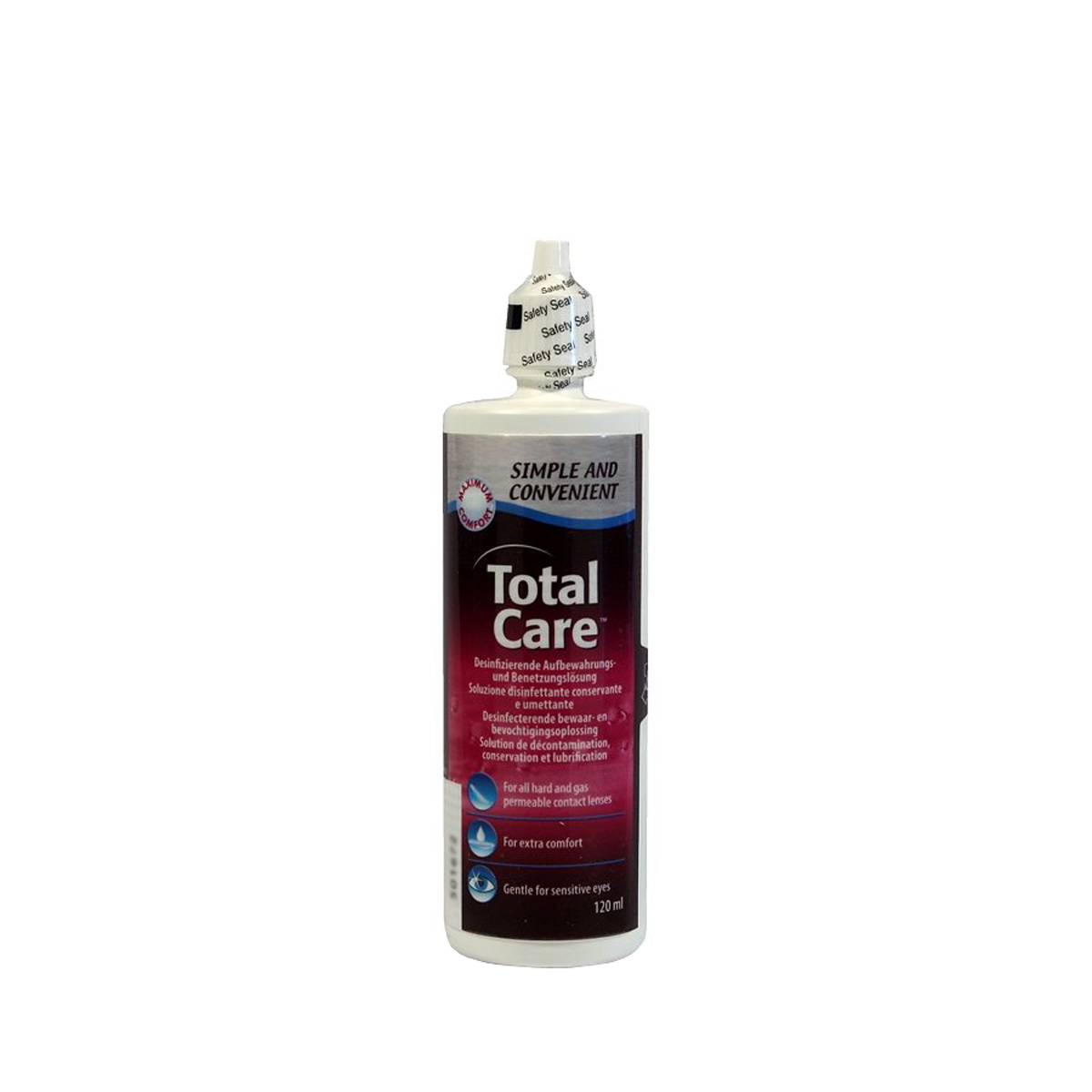 Image of Total Care Disinfecting Storing and Wetting solution 120ml